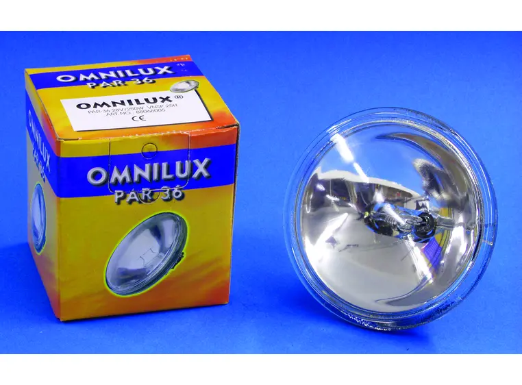 Omnilux PAR-36 28V/250W VNSP 25h 
